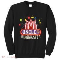 Uncle Of The Birthday Ringmaster Kids Circus Party Sweatshirt thumb 0