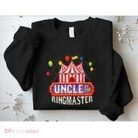 Uncle Of The Birthday Ringmaster Kids Circus Party Sweatshirt thumb 2