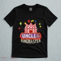 Uncle Of The Birthday Ringmaster Kids Circus Party T-Shirt thumb 5