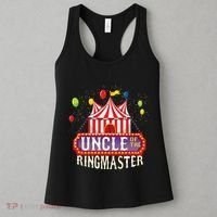 Uncle Of The Birthday Ringmaster Kids Circus Party Women's Tank Top thumb 3
