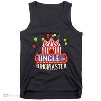 Uncle Of The Birthday Ringmaster Kids Circus Party Tank Top thumb 0