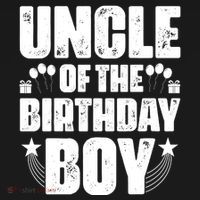 Uncle Of The Birthday Boy Celebration Backpack thumb 2