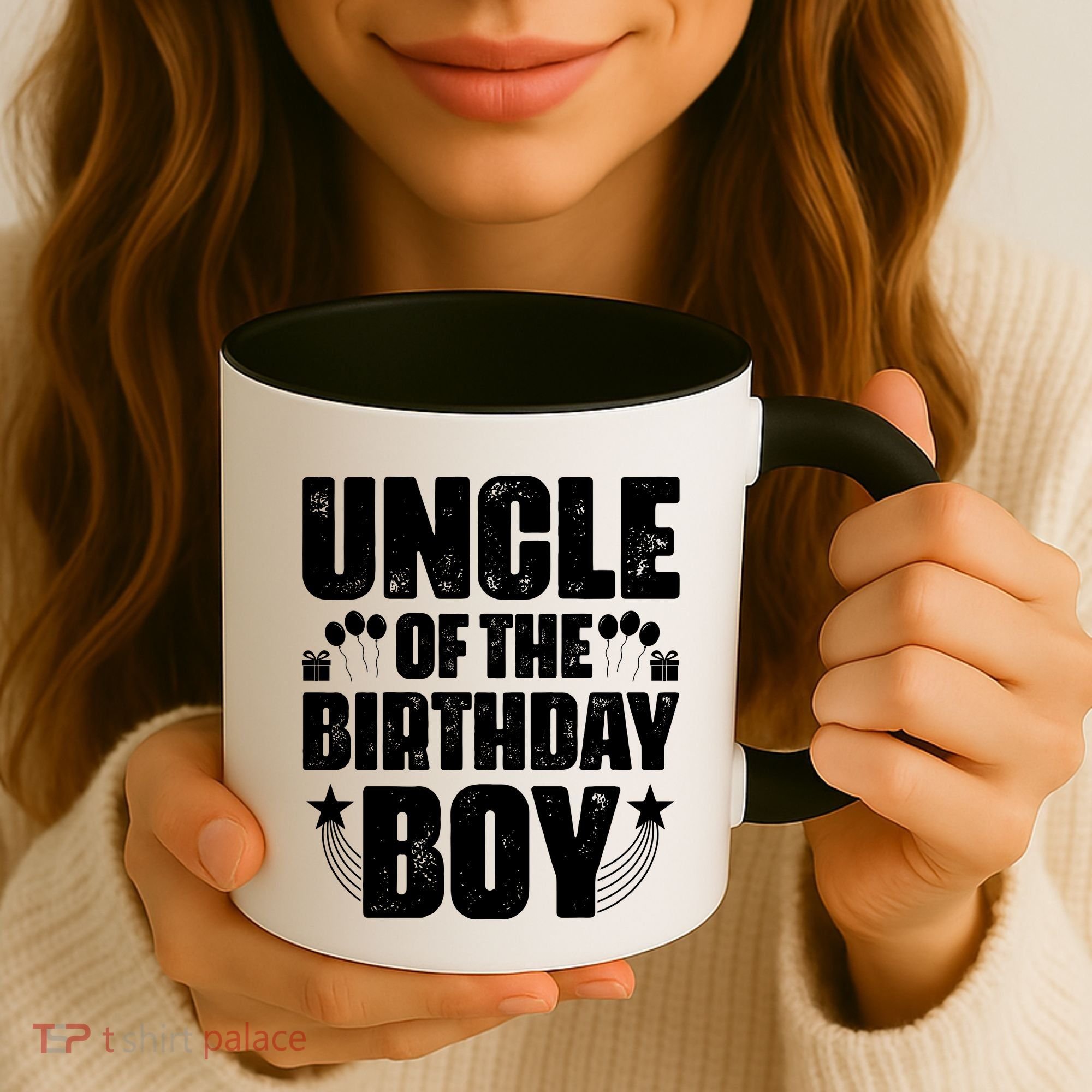Uncle Of The Birthday Boy Celebration Coffee Mug