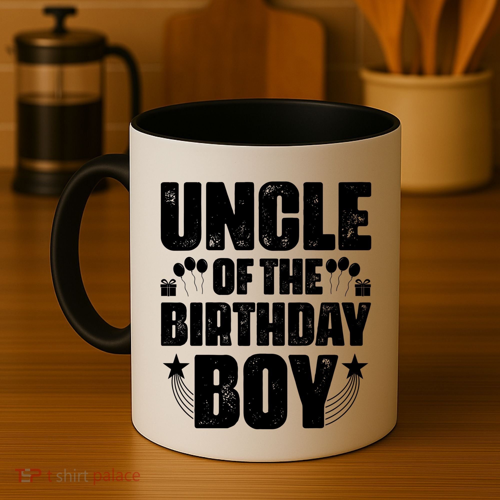 Uncle Of The Birthday Boy Celebration Coffee Mug