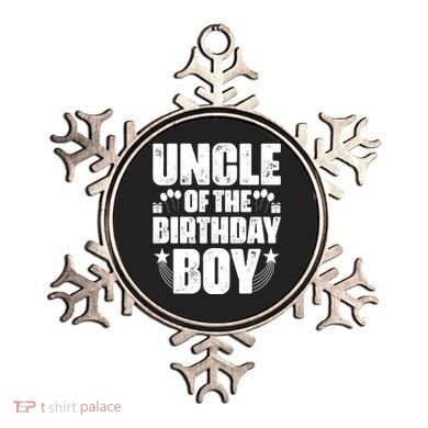 Uncle Of The Birthday Boy Celebration Ornament