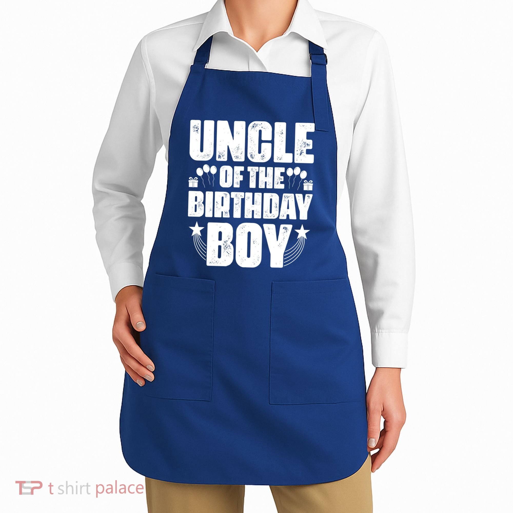 Uncle Of The Birthday Boy Celebration Apron