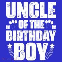Uncle Of The Birthday Boy Celebration Apron thumb 3