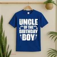 Uncle Of The Birthday Boy Celebration T-Shirt thumb 2