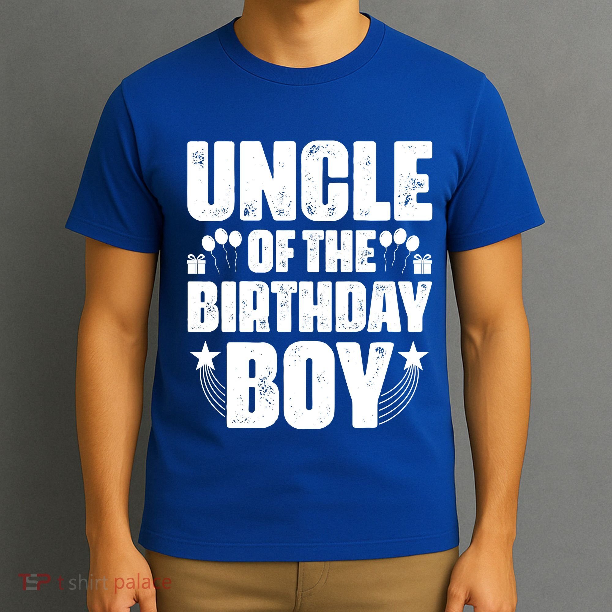 Uncle Of The Birthday Boy Celebration T-Shirt