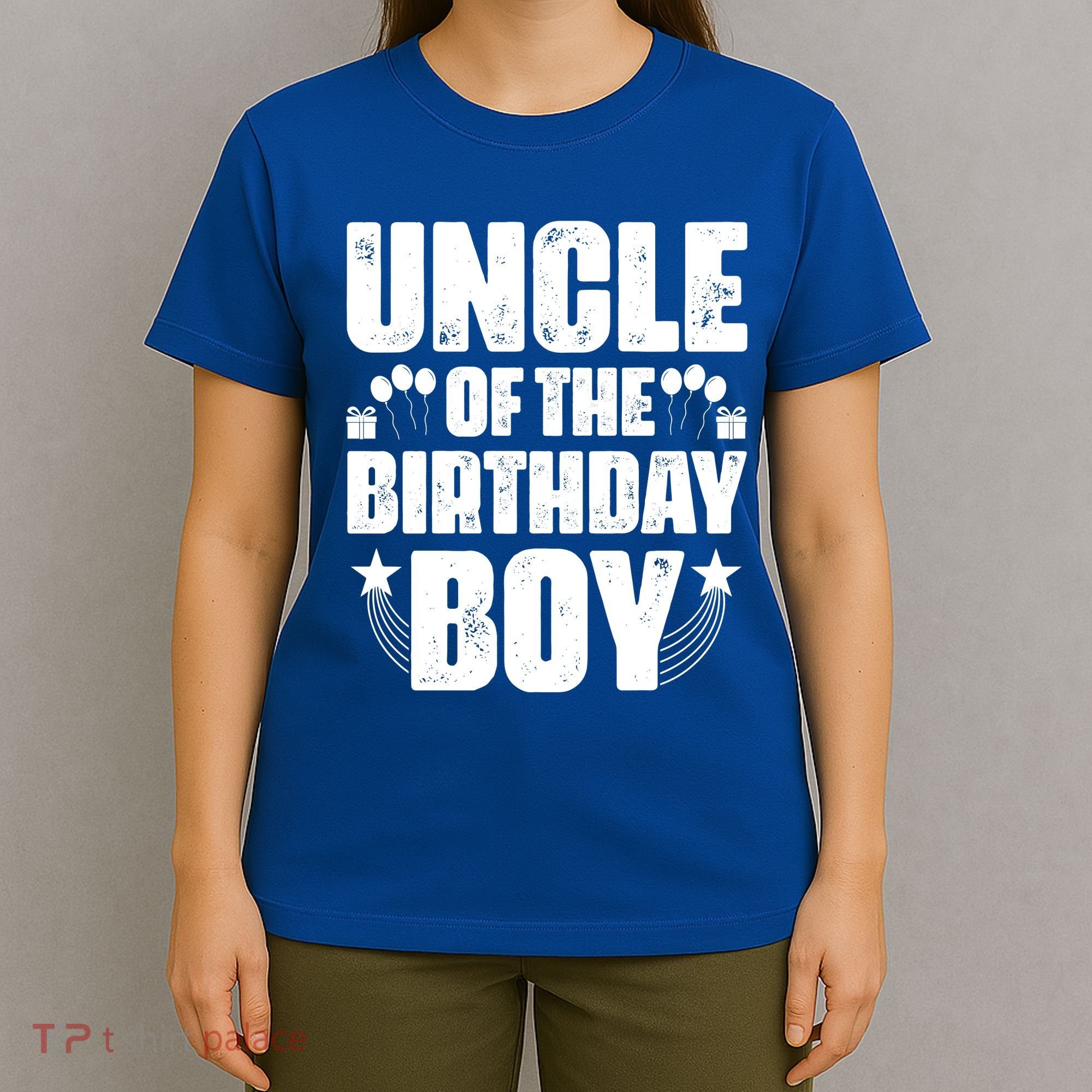 Uncle Of The Birthday Boy Celebration T-Shirt