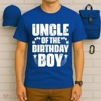 Uncle Of The Birthday Boy Celebration T-Shirt thumb 6