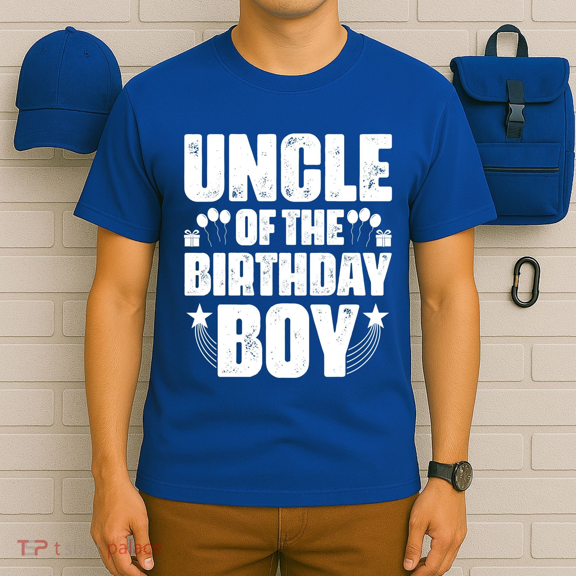 Uncle Of The Birthday Boy Celebration T-Shirt