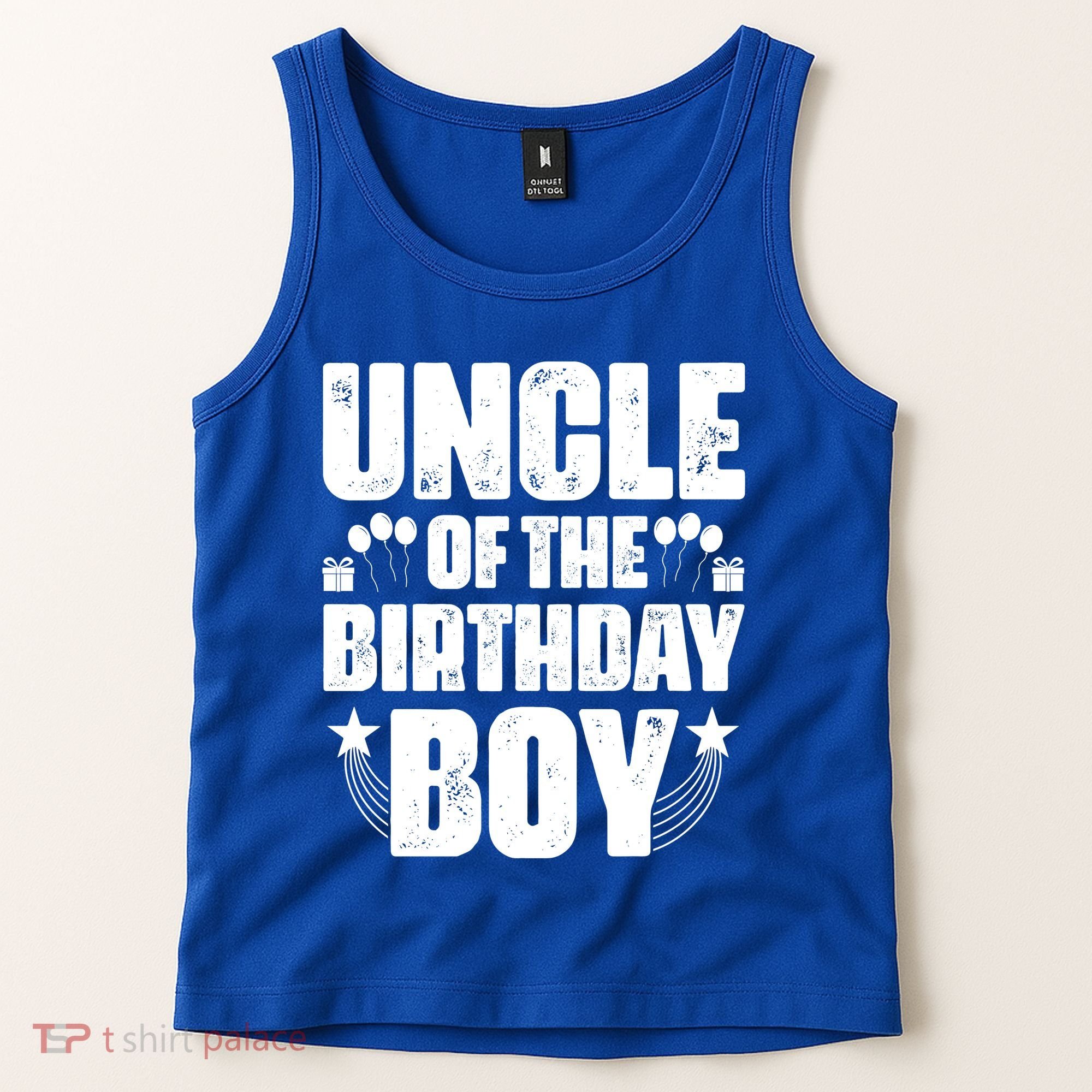 Uncle Of The Birthday Boy Celebration Tank Top