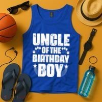 Uncle Of The Birthday Boy Celebration Tank Top thumb 4