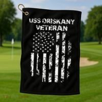 USS Oriskany Veteran Golf Towel thumb 1