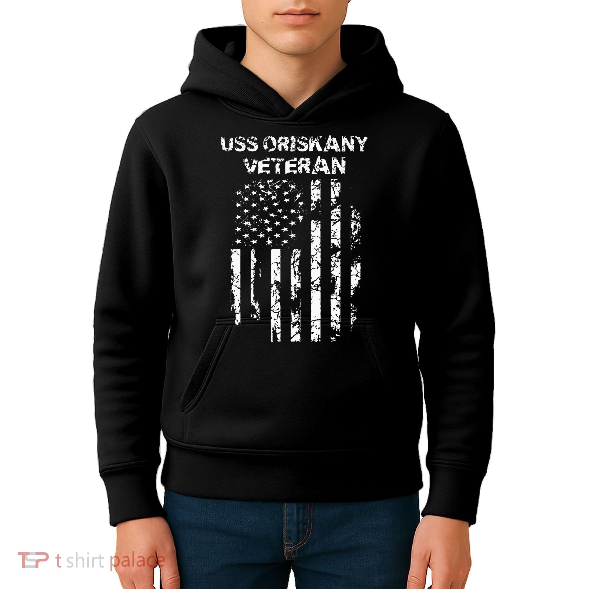 USS Oriskany Veteran Kids Hoodie