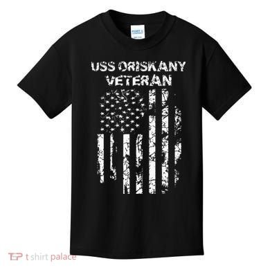 USS Oriskany Veteran Kids T-Shirt