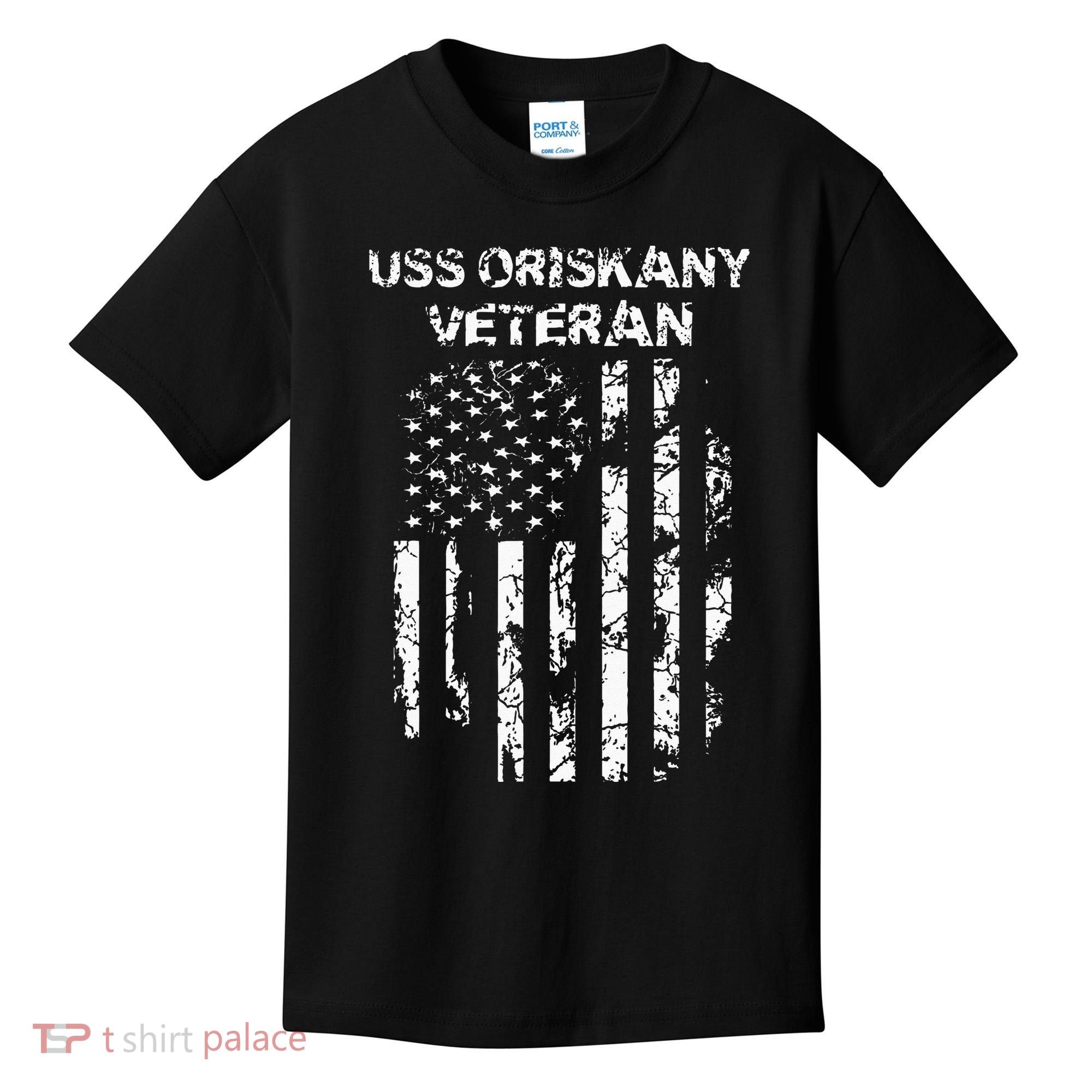 USS Oriskany Veteran Kids T-Shirt