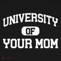 University Of Your Mom Mousepad thumb 1