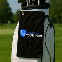 University Of Your Mom  Golf Towel thumb 2