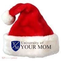 University Of Your Mom Santa Hat thumb 0