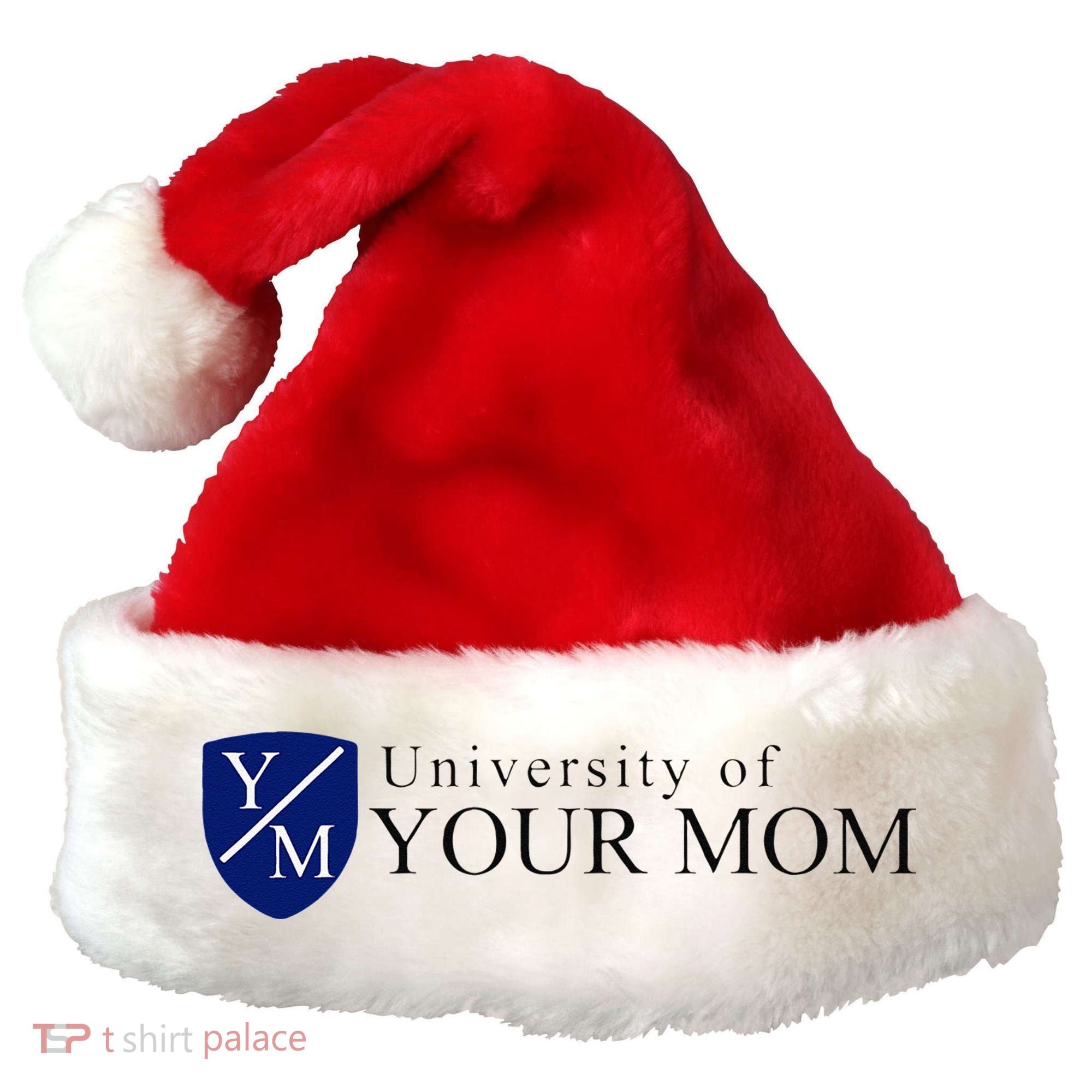 University Of Your Mom Santa Hat