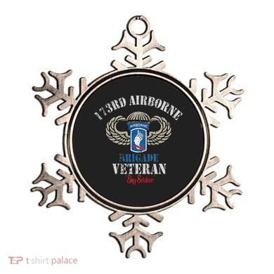 Us Paratrooper 173rd Airborne Brigade Veteran Sky Soldier Ornament
