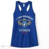 Us Paratrooper 173rd Airborne Brigade Veteran Sky Soldier Women's Tank Top thumb 0
