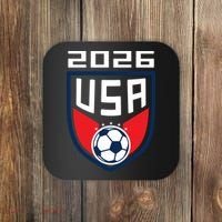USA Player 2026 Soccer Team Fan Gear Coaster thumb 0