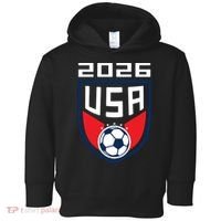 USA Player 2026 Soccer Team Fan Gear Toddler Hoodie thumb 0