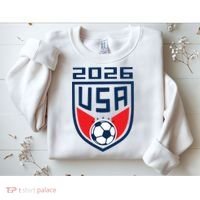 USA Player 2026 Soccer Team Fan Gear Sweatshirt thumb 2