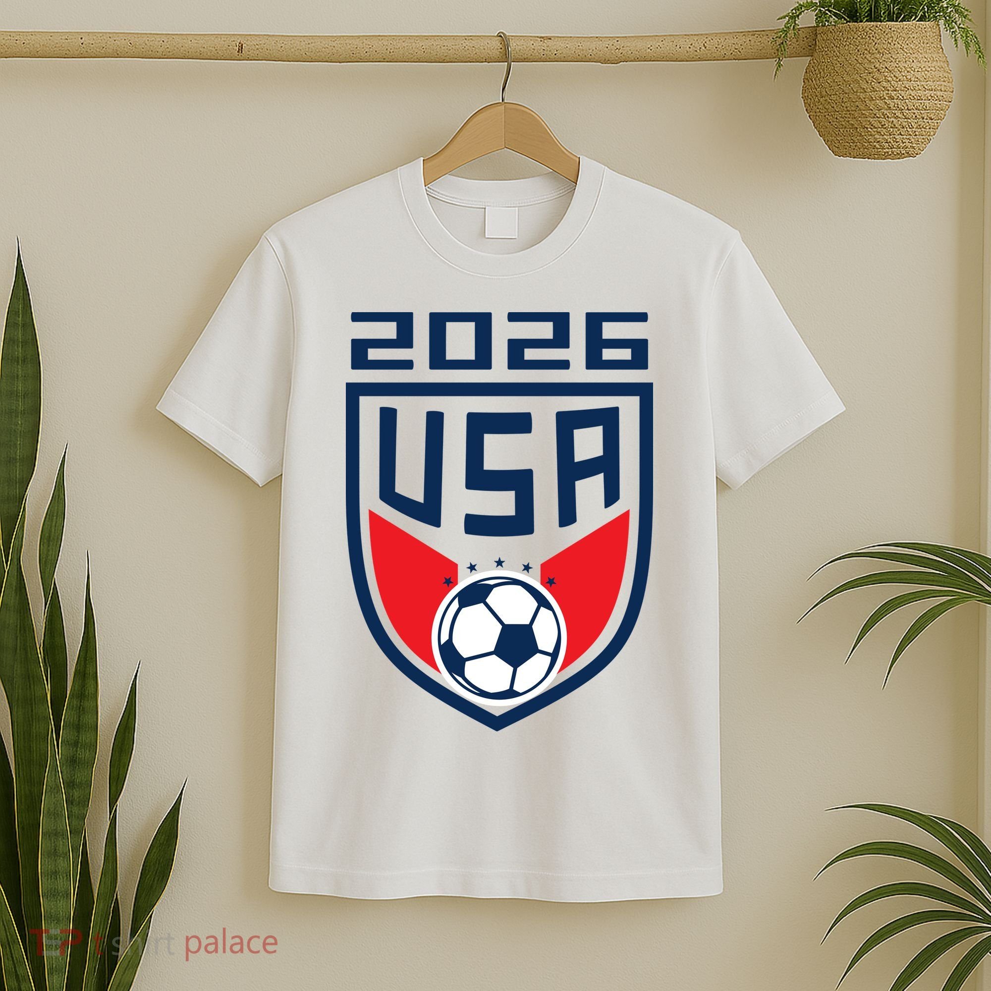 USA Player 2026 Soccer Team Fan Gear T-Shirt