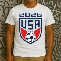 USA Player 2026 Soccer Team Fan Gear T-Shirt thumb 3