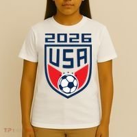USA Player 2026 Soccer Team Fan Gear T-Shirt thumb 4