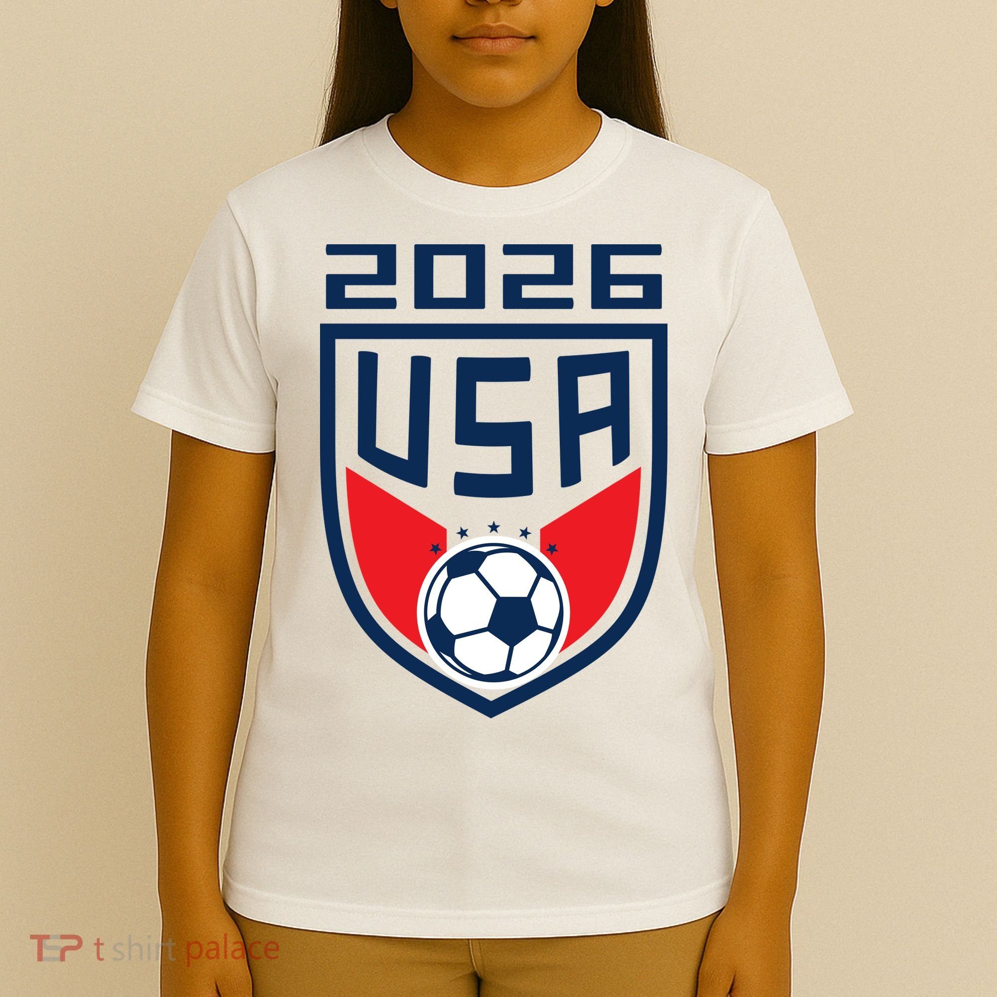 USA Player 2026 Soccer Team Fan Gear T-Shirt