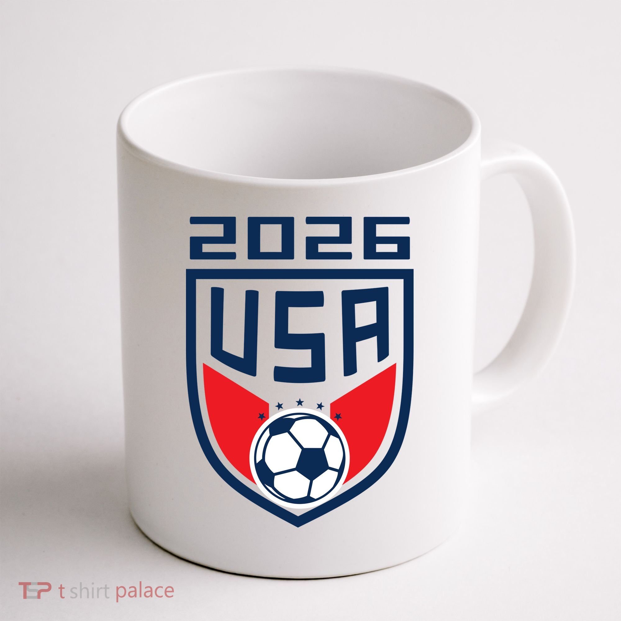 USA Player 2026 Soccer Team Fan Gear Coffee Mug