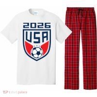 USA Player 2026 Soccer Team Fan Gear Pajama Set thumb 0