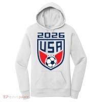 USA Player 2026 Soccer Team Fan Gear Women's Hoodie thumb 0