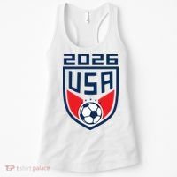 USA Player 2026 Soccer Team Fan Gear Women's Tank Top thumb 0