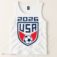 USA Player 2026 Soccer Team Fan Gear Tank Top thumb 2