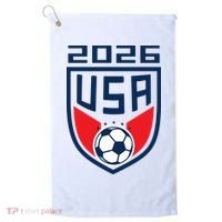 USA Player 2026 Soccer Team Fan Gear Golf Towel thumb 0