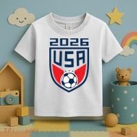 USA Player 2026 Soccer Team Fan Gear Toddler T-Shirt thumb 3