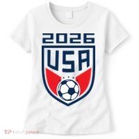 USA Player 2026 Soccer Team Fan Gear Women's T-Shirt thumb 0
