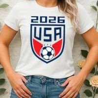 USA Player 2026 Soccer Team Fan Gear Women's T-Shirt thumb 2