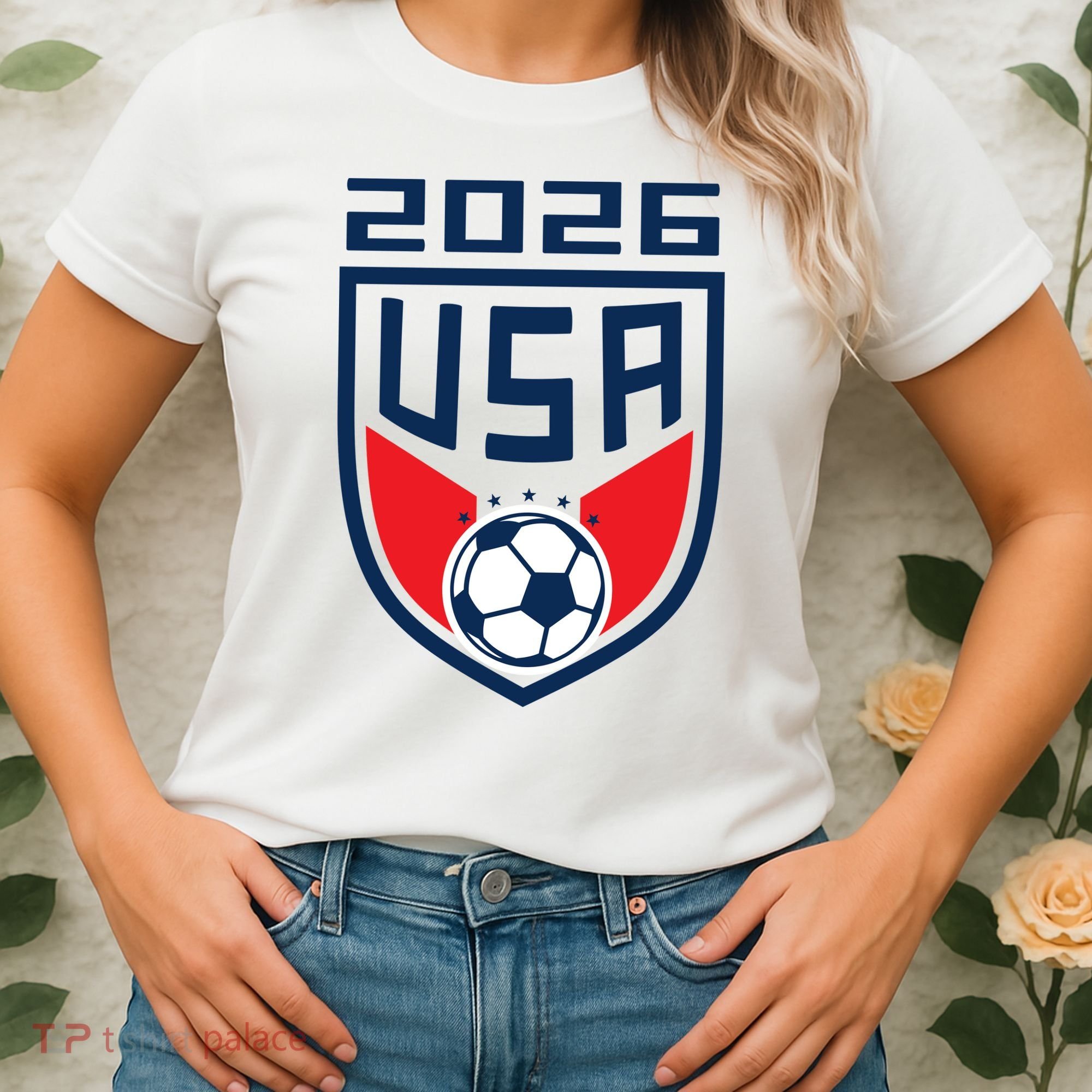 USA Player 2026 Soccer Team Fan Gear Women's T-Shirt