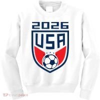USA Player 2026 Soccer Team Fan Gear Kids Sweatshirt thumb 0