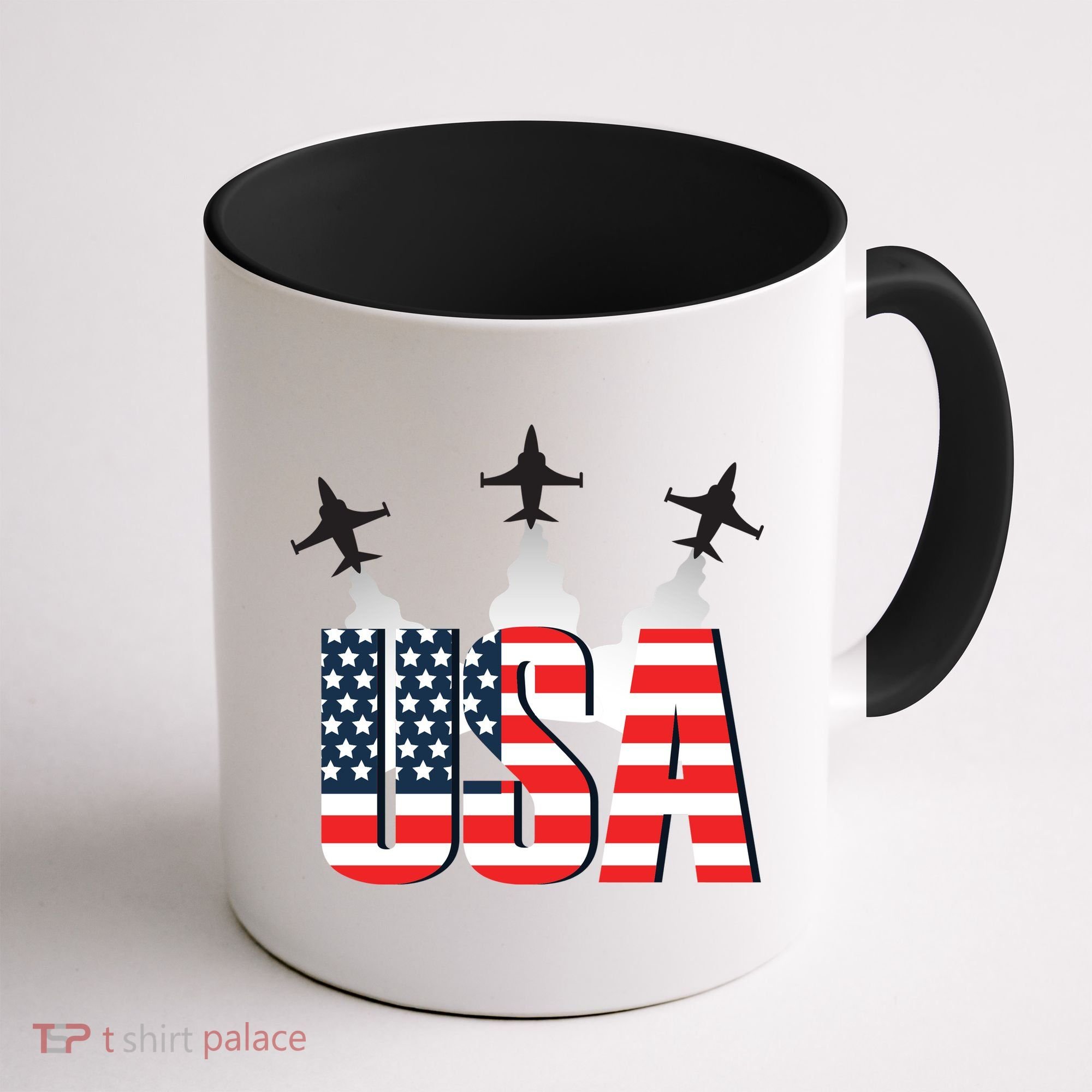 USA Pilot 4th Of July Patriotic Coffee Mug