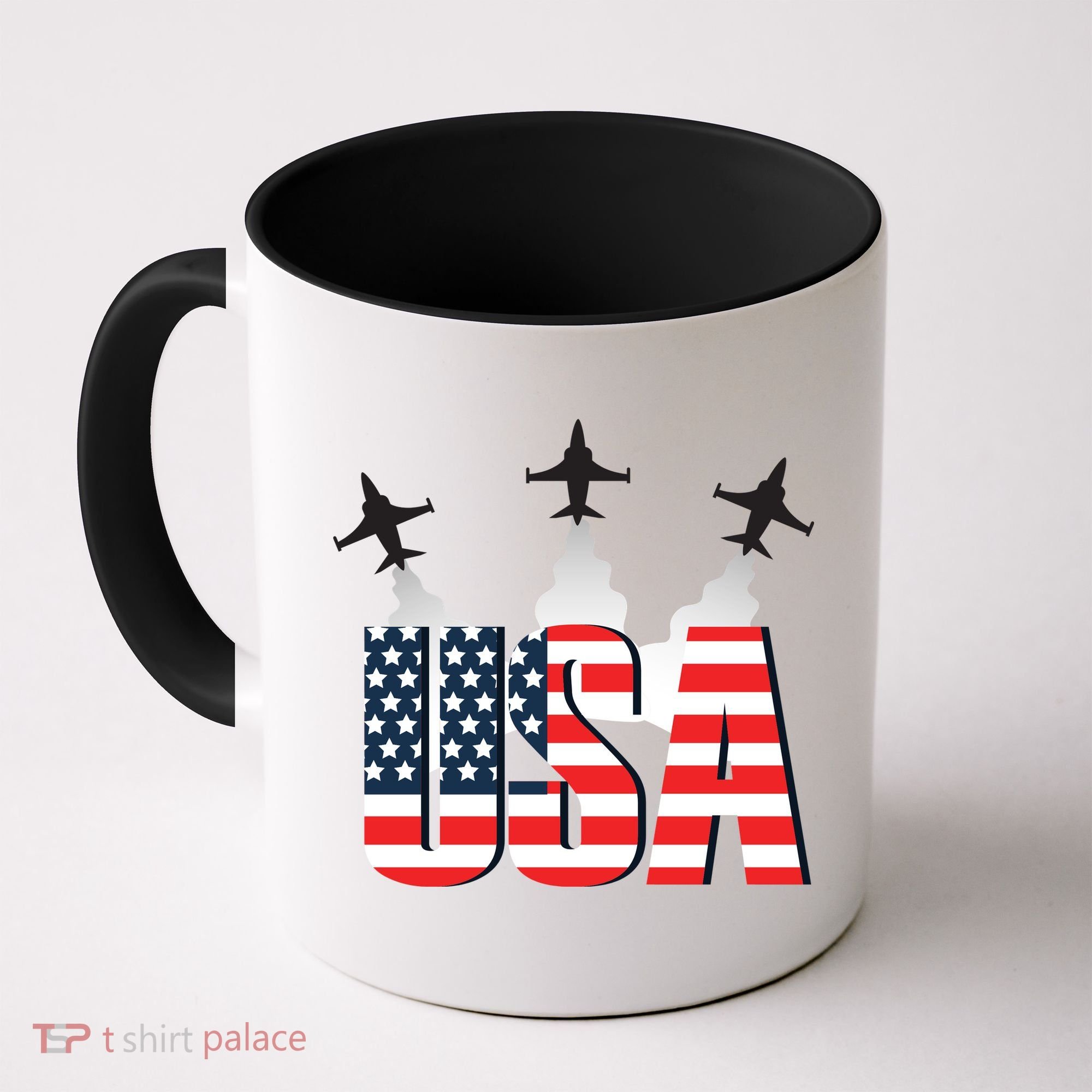 USA Pilot 4th Of July Patriotic Coffee Mug
