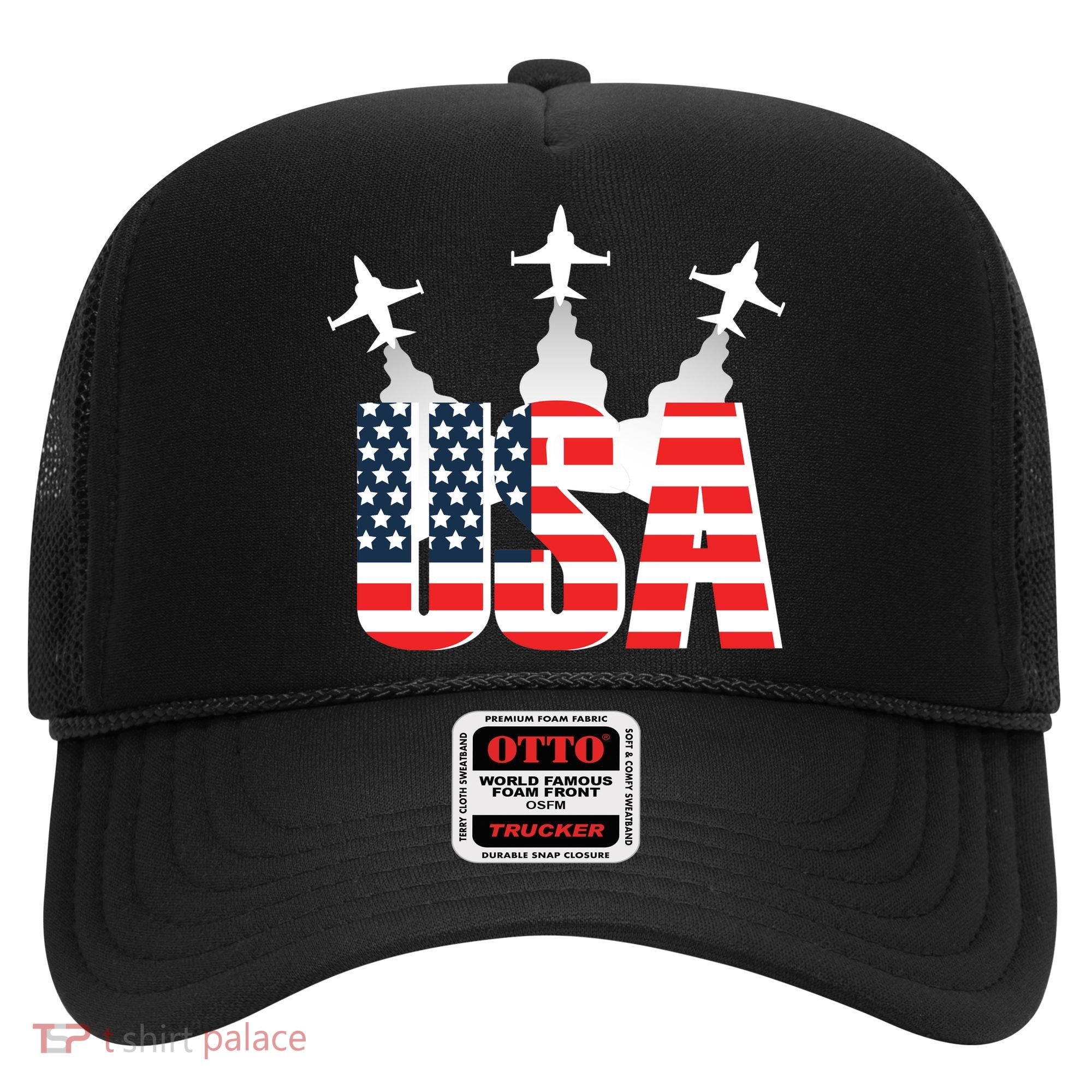 USA Pilot 4th Of July Patriotic Hat