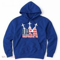 USA Pilot 4th Of July Patriotic Hoodie thumb 0